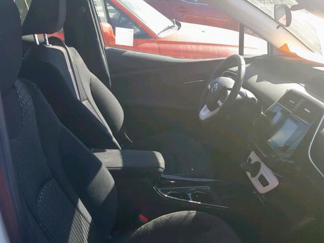 JTDKARFP0H3065083 - 2017 TOYOTA PRIUS PRIM 白色 照片 5