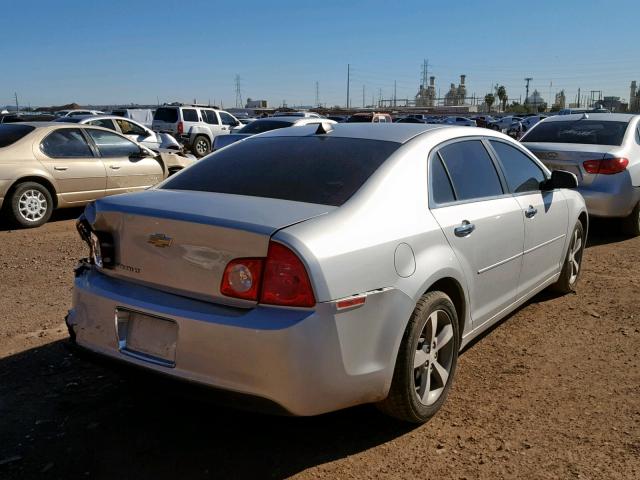 1G1ZC5E07CF357626 - 2012 CHEVROLET MALIBU 1LT 银色 照片 4