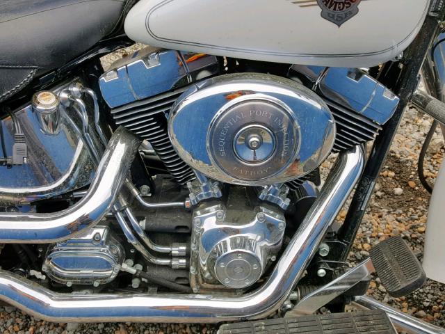 1HD1BXB134Y063662 - 2004 HARLEY-DAVIDSON FLSTFI WHITE photo 7