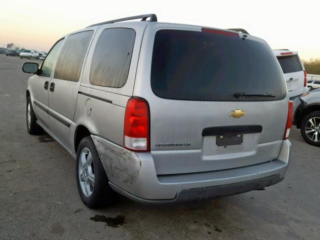 1GNDV23127D213089 - 2007 CHEVROLET UPLANDER L 银色 照片 3