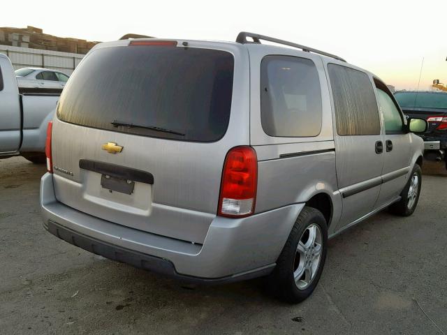 1GNDV23127D213089 - 2007 CHEVROLET UPLANDER L 银色 照片 4