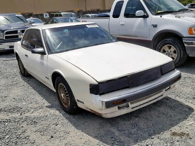 1G3EV11C3KU301878 - 1989 OLDSMOBILE TORONADO T WHITE photo 1