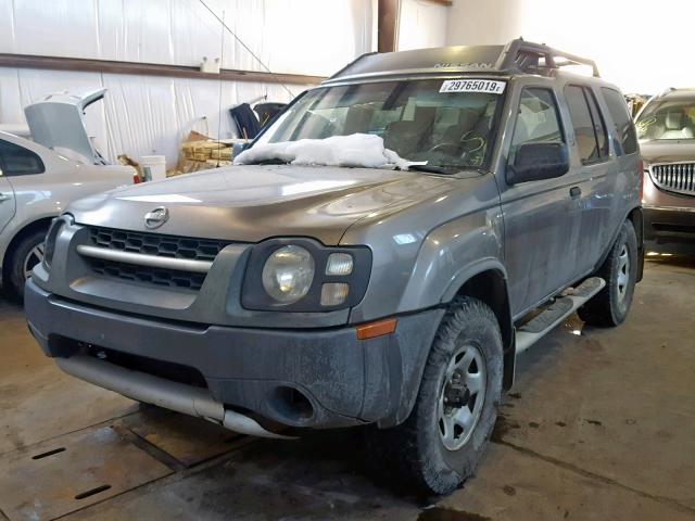 5N1ED28Y24C616556 - 2004 NISSAN XTERRA XE GRAY photo 2