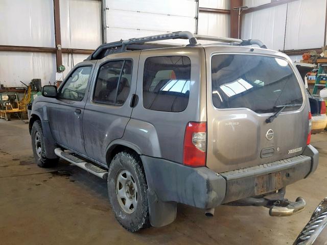 5N1ED28Y24C616556 - 2004 NISSAN XTERRA XE GRAY photo 3