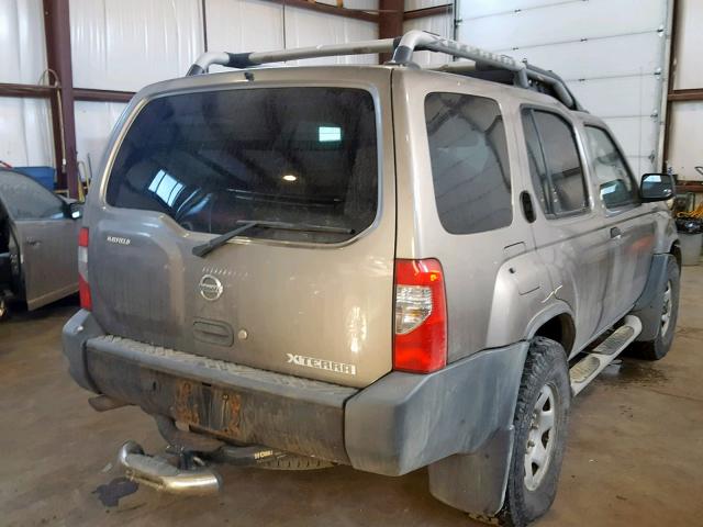 5N1ED28Y24C616556 - 2004 NISSAN XTERRA XE GRAY photo 4