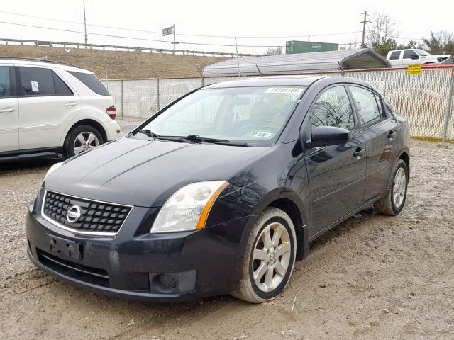 3N1AB61E27L605732 - 2007 NISSAN SENTRA 2.0 BLACK photo 2