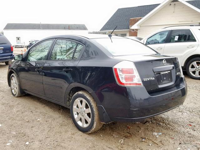 3N1AB61E27L605732 - 2007 NISSAN SENTRA 2.0 BLACK photo 3