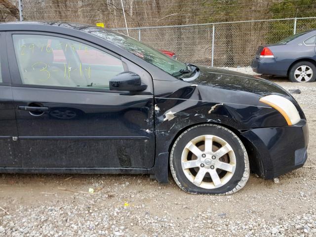 3N1AB61E27L605732 - 2007 NISSAN SENTRA 2.0 BLACK photo 9