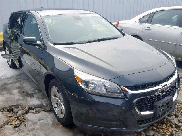 1G11B5SA2GU104597 - 2016 CHEVROLET MALIBU LIM BLACK photo 1