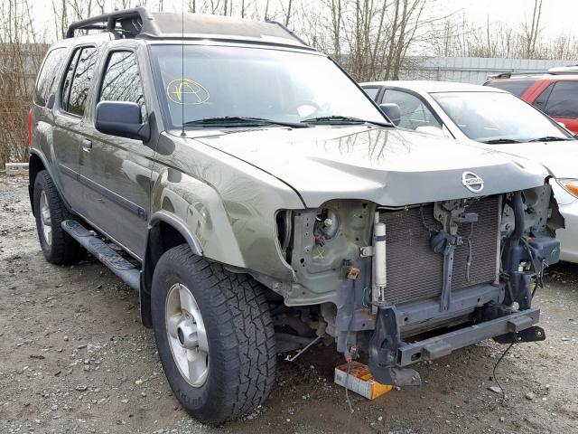 5N1ED28Y83C671351 - 2003 NISSAN XTERRA XE GREEN photo 1