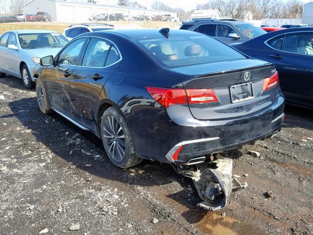 19UUB2F7XJA000385 - 2018 ACURA TLX ADVANC BLACK photo 3