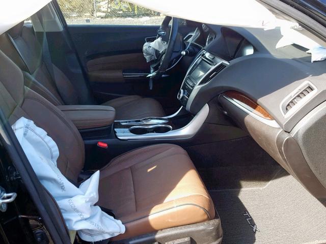 19UUB2F7XJA000385 - 2018 ACURA TLX ADVANC BLACK photo 5