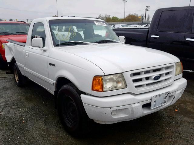 1FTYR10D22TA22097 - 2002 FORD RANGER WHITE photo 1