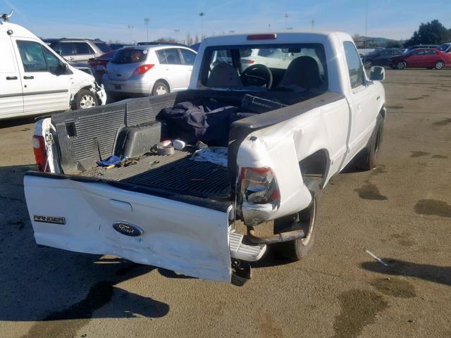 1FTYR10D22TA22097 - 2002 FORD RANGER WHITE photo 4