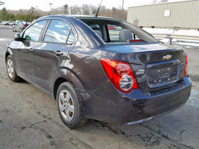 1G1JA5SH6D4218565 - 2013 CHEVROLET SONIC LS 棕色 照片 3