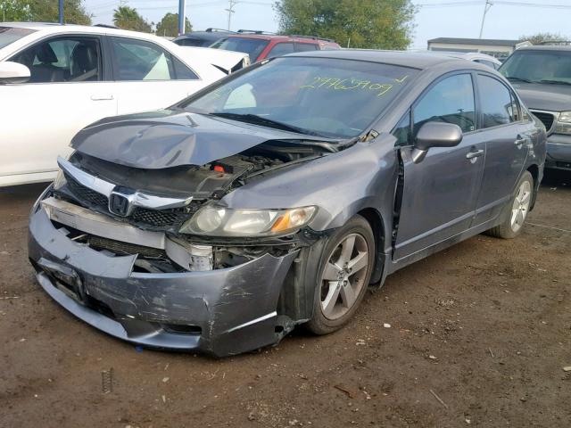 2HGFA16699H354649 - 2009 HONDA CIVIC LX-S 灰色 照片 2