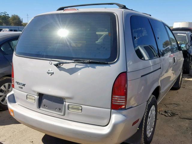 4N2DN11W8TD816783 - 1996 NISSAN QUEST XE GRAY photo 4