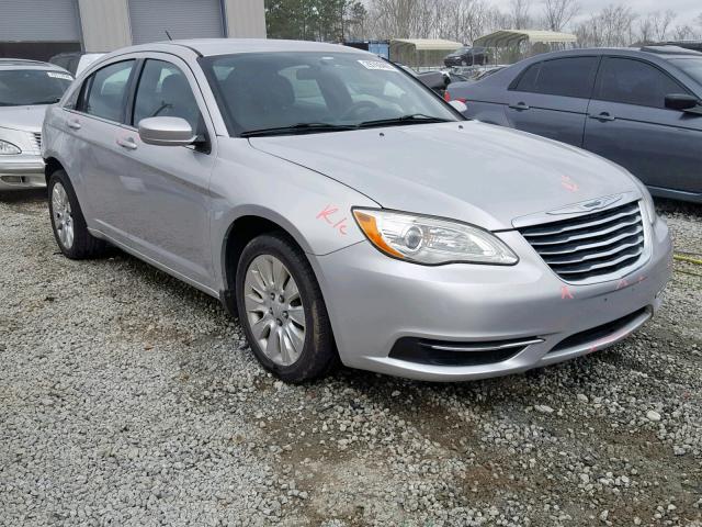 1C3CCBAB9CN127227 - 2012 CHRYSLER 200 LX SILVER photo 1