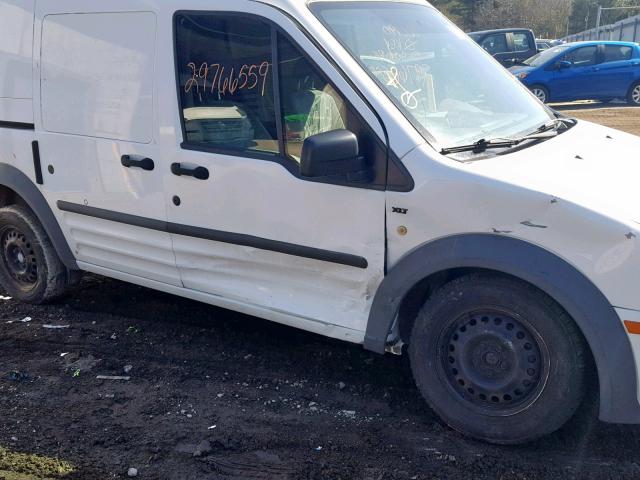 NM0LS7BN0CT118428 - 2012 FORD TRANSIT CO WHITE photo 9