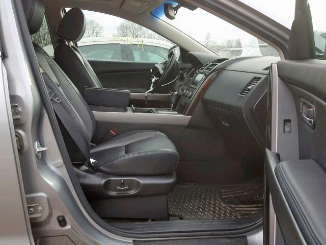 JM3TB3DV4C0367509 - 2012 MAZDA CX-9 GRAY photo 5