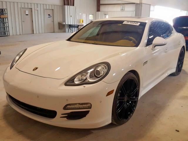 WP0AB2A74CL060503 - 2012 PORSCHE PANAMERA S WHITE photo 2