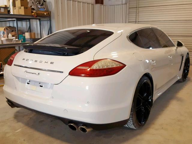 WP0AB2A74CL060503 - 2012 PORSCHE PANAMERA S WHITE photo 4