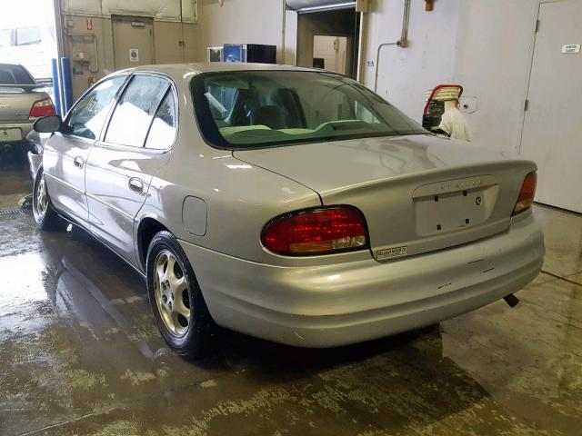 1G3WH52K9WF317618 - 1998 OLDSMOBILE INTRIGUE GRAY photo 3