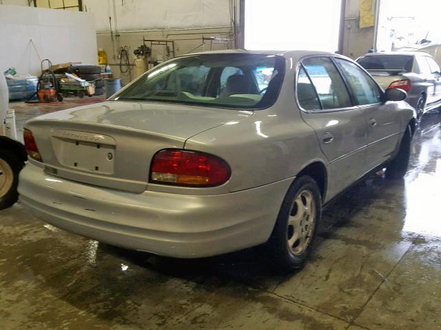 1G3WH52K9WF317618 - 1998 OLDSMOBILE INTRIGUE GRAY photo 4