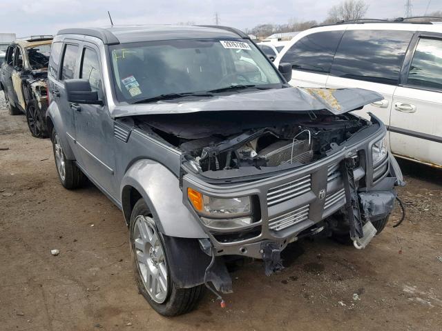 1D4PU4GK8BW602472 - 2011 DODGE NITRO HEAT GRAY photo 1