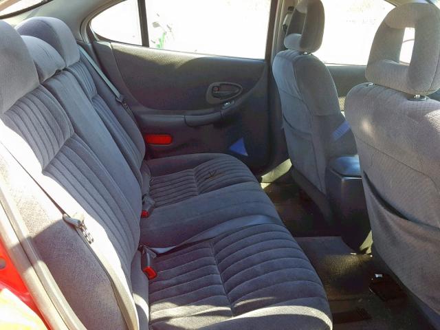 1G2WP52K11F248035 - 2001 PONTIAC GRAND PRIX RED photo 6