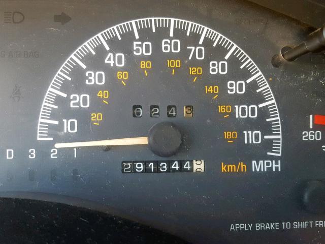 1G2WP52K11F248035 - 2001 PONTIAC GRAND PRIX RED photo 8