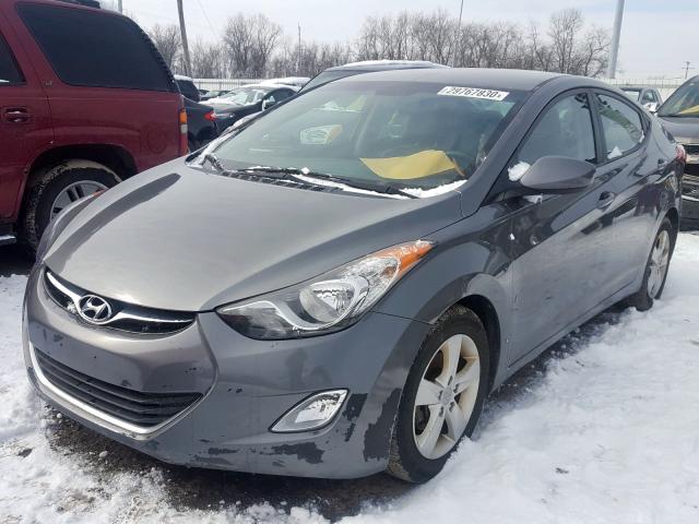 5NPDH4AE3DH233049 - 2013 HYUNDAI ELANTRA GLS  photo 2