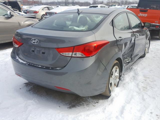 5NPDH4AE3DH233049 - 2013 HYUNDAI ELANTRA GLS  photo 4