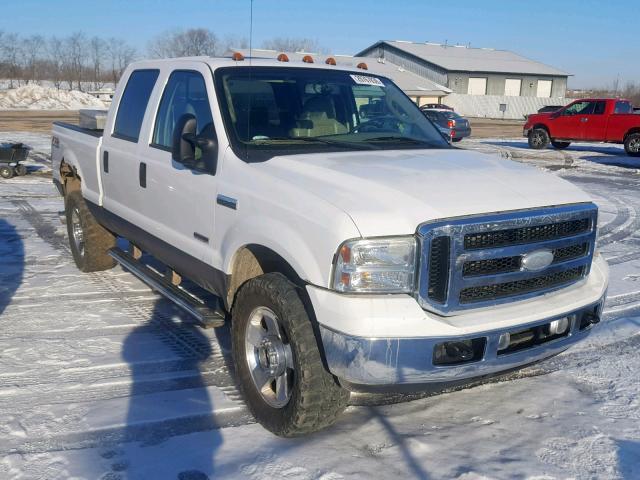 1FTWW31P96EB50190 - 2006 FORD F350 SRW S WHITE photo 1