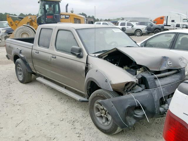 1N6ED29X23C453378 - 2003 NISSAN FRONTIER C GOLD photo 1