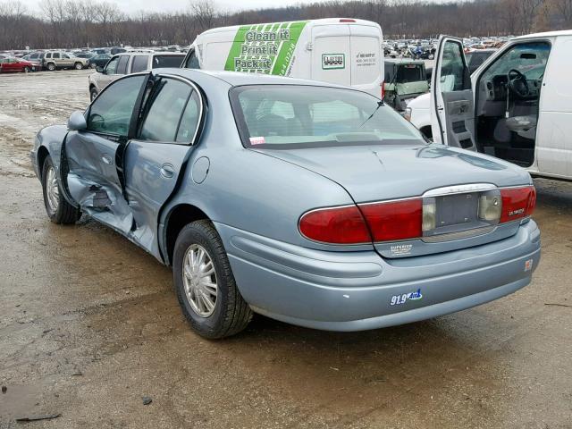 1G4HP52KX3U178873 - 2003 BUICK LESABRE CU BLUE photo 3