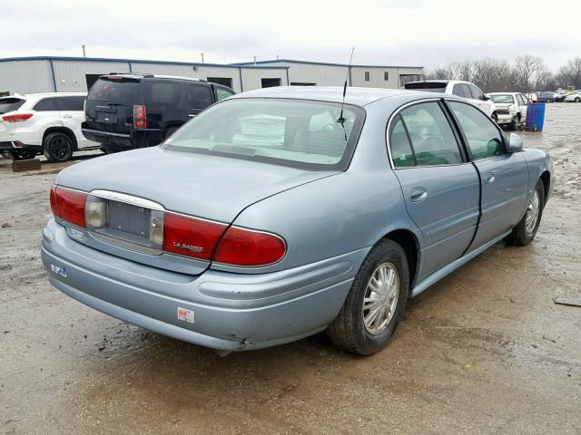 1G4HP52KX3U178873 - 2003 BUICK LESABRE CU BLUE photo 4