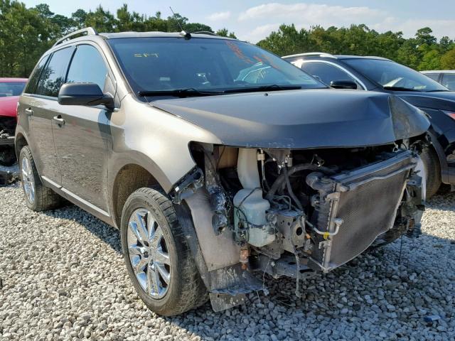 2FMDK3JC2DBE33048 - 2013 FORD EDGE SEL BEIGE photo 1