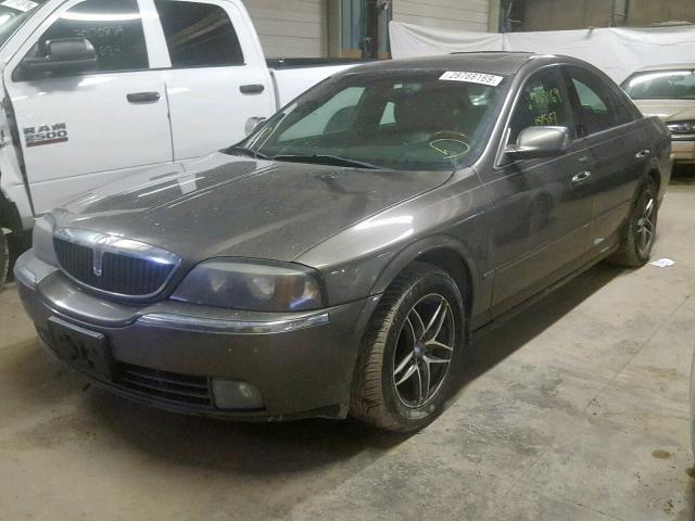 1LNHM86S63Y696315 - 2003 LINCOLN LS GRAY photo 2