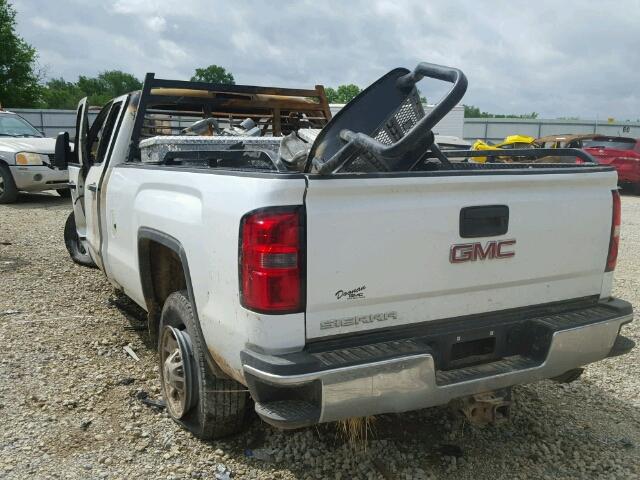 1GT21REGXGZ333716 - 2016 GMC SIERRA C25 BURN photo 3