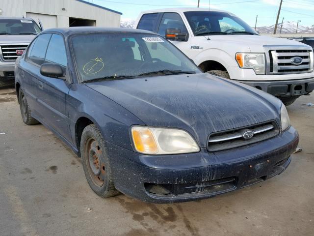 4S3BE635027215277 - 2002 SUBARU LEGACY L BLUE photo 1