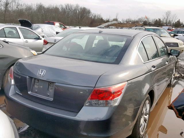 1HGCP26879A187411 - 2009 HONDA ACCORD EXL GRAY photo 4