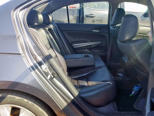 1HGCP26879A187411 - 2009 HONDA ACCORD EXL GRAY photo 6