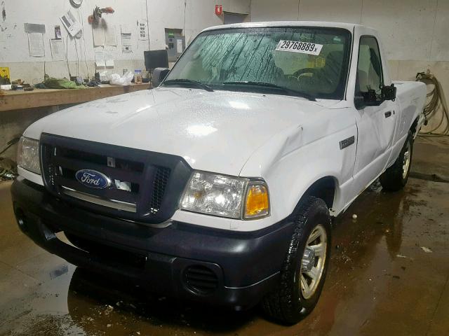 1FTYR10U38PA51058 - 2008 FORD RANGER WHITE photo 2