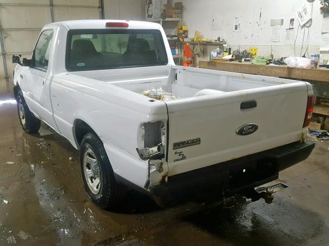 1FTYR10U38PA51058 - 2008 FORD RANGER WHITE photo 3