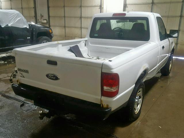 1FTYR10U38PA51058 - 2008 FORD RANGER WHITE photo 4