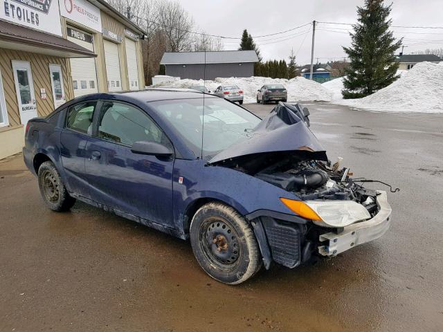 1G8AN15F27Z123047 - 2007 SATURN ION LEVEL BLUE photo 1