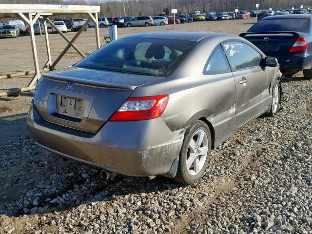 2HGFG12948H567991 - 2008 HONDA CIVIC EXL GRAY photo 4