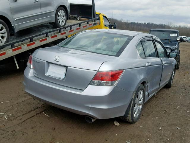 1HGCP26868A067212 - 2008 HONDA ACCORD EXL SILVER photo 4