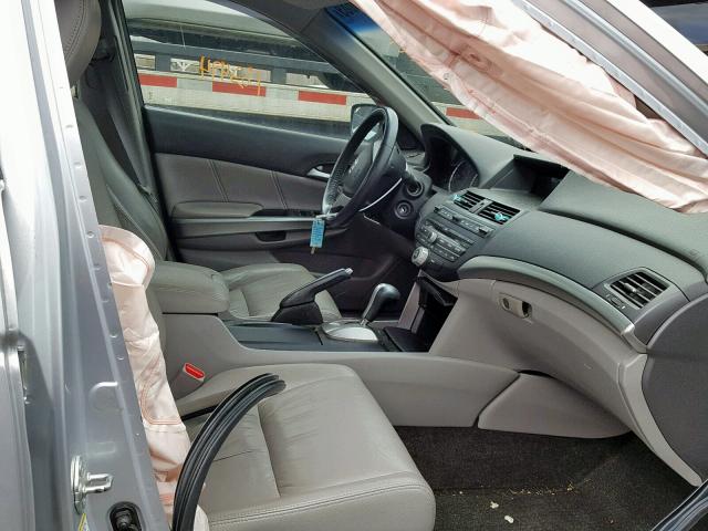 1HGCP26868A067212 - 2008 HONDA ACCORD EXL SILVER photo 5